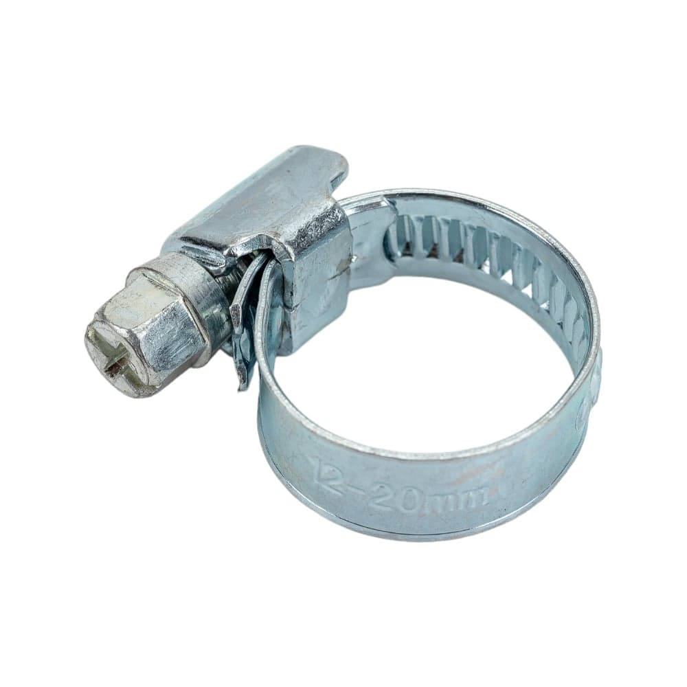 Червячный хомут оцинк Gigant 12-20 мм/9 W1, 25 шт G/1/26 — фото 5