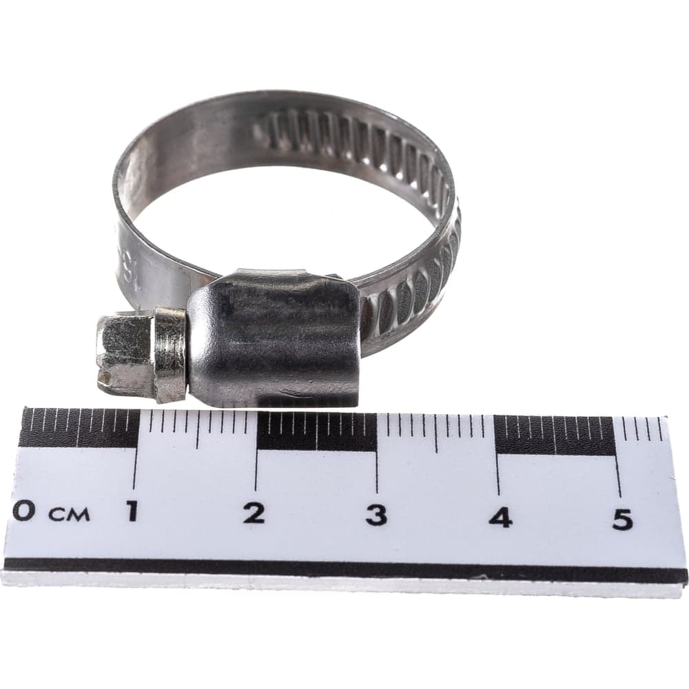 Червячный хомут нерж Gigant 16-27 мм/9 W2, 25 шт G/1/43 — фото 4
