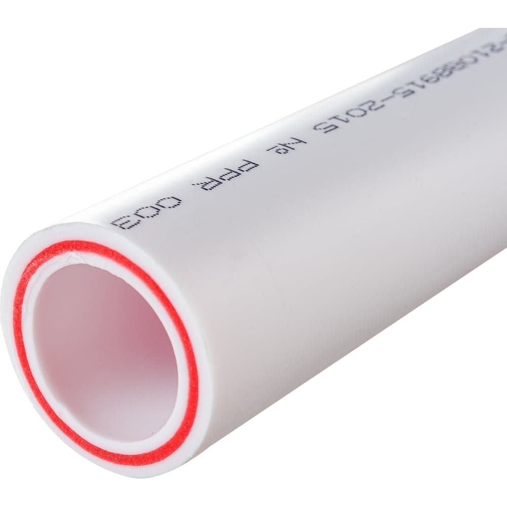 Труба Gigant PP-R белая, армированная стекловолокном SDR 7.4 (PN 20) 32x4.4 мм, 2 м GSG-13