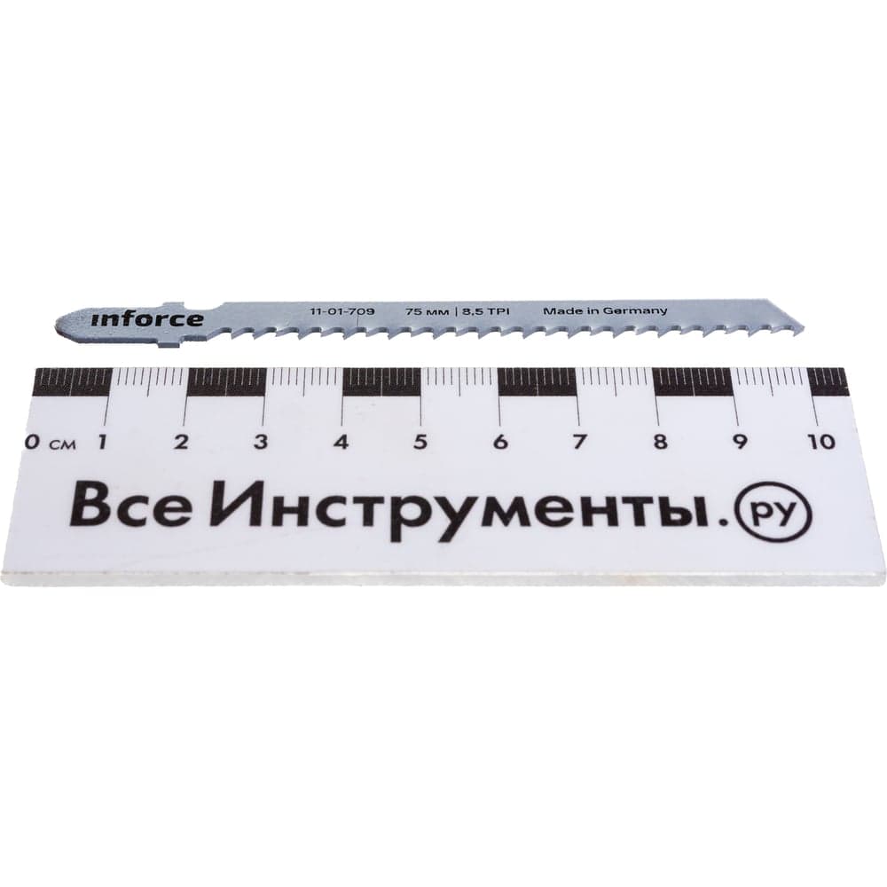 Пилки по металлу 5 шт, 75 мм для лобзика Inforce 11-01-709 — фото 4