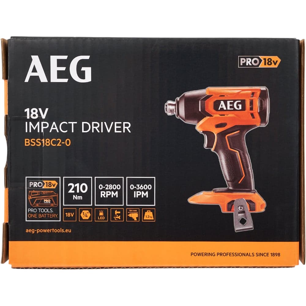 Аккумуляторный винтоверт AEG BSS18C2-0 4935478633 — фото 14