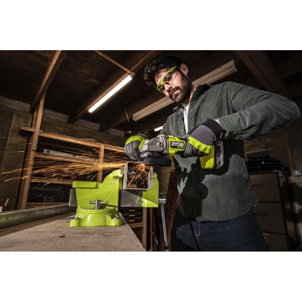 Бесщеточная углошлифмашина RAG18X-1x40SJ Ryobi 18В 5133005707 — фото 2