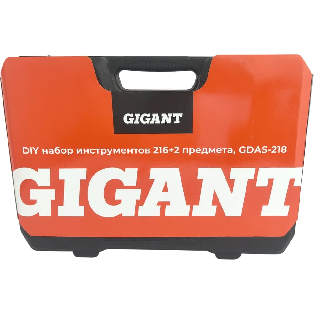 Набор инструментов Gigant DIY 216+2 предмета GDAS-218 — фото 2