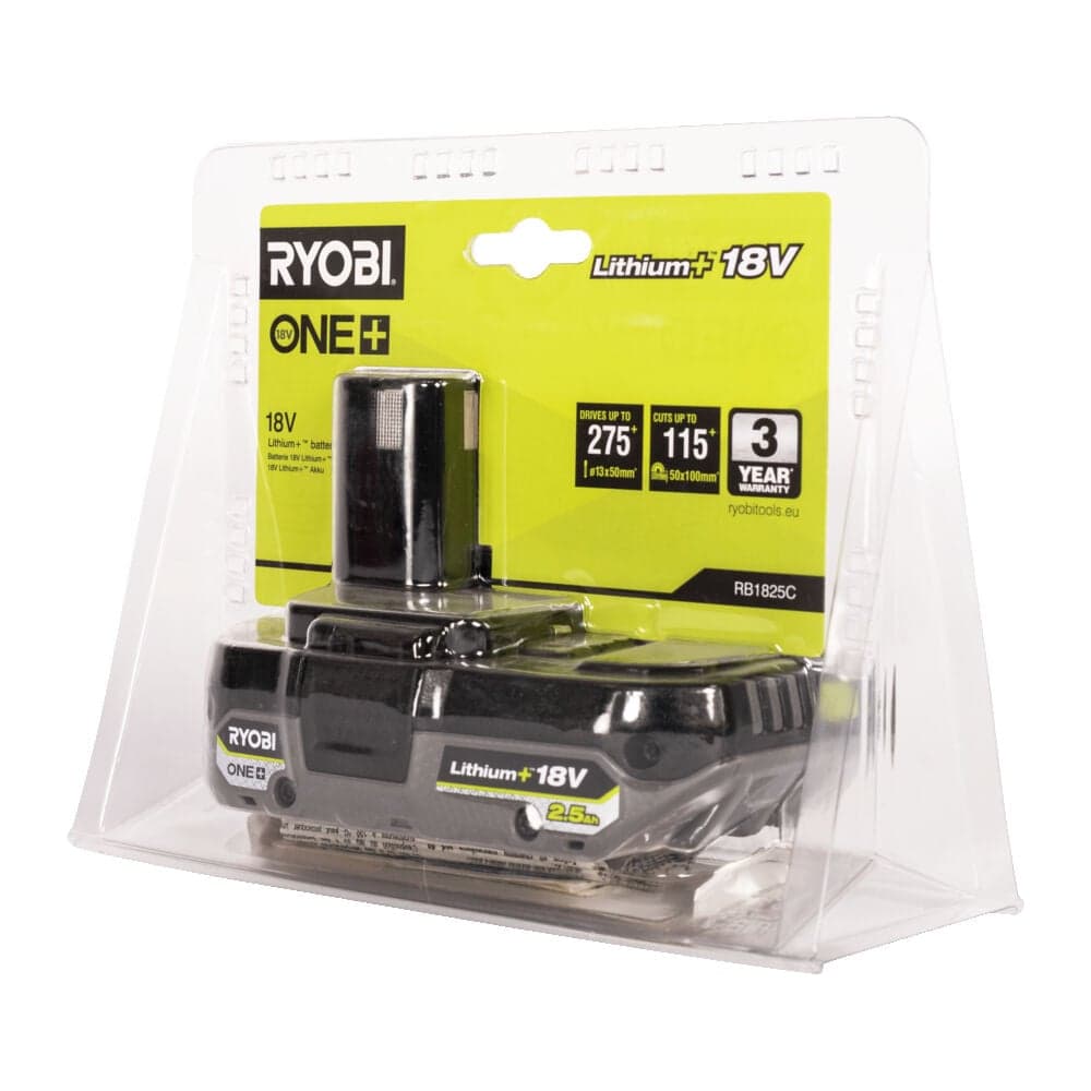 Аккумулятор RB1825C ONE+ 18В, 2.5Ач Ryobi 5133005516 — фото 4
