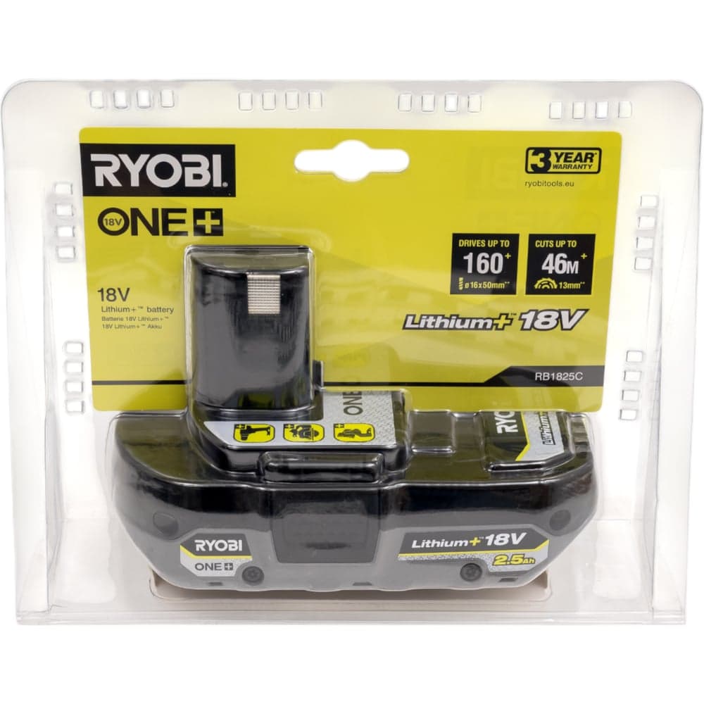 Аккумулятор RB1825C ONE+ 18В, 2.5Ач Ryobi 5133005516 — фото 14
