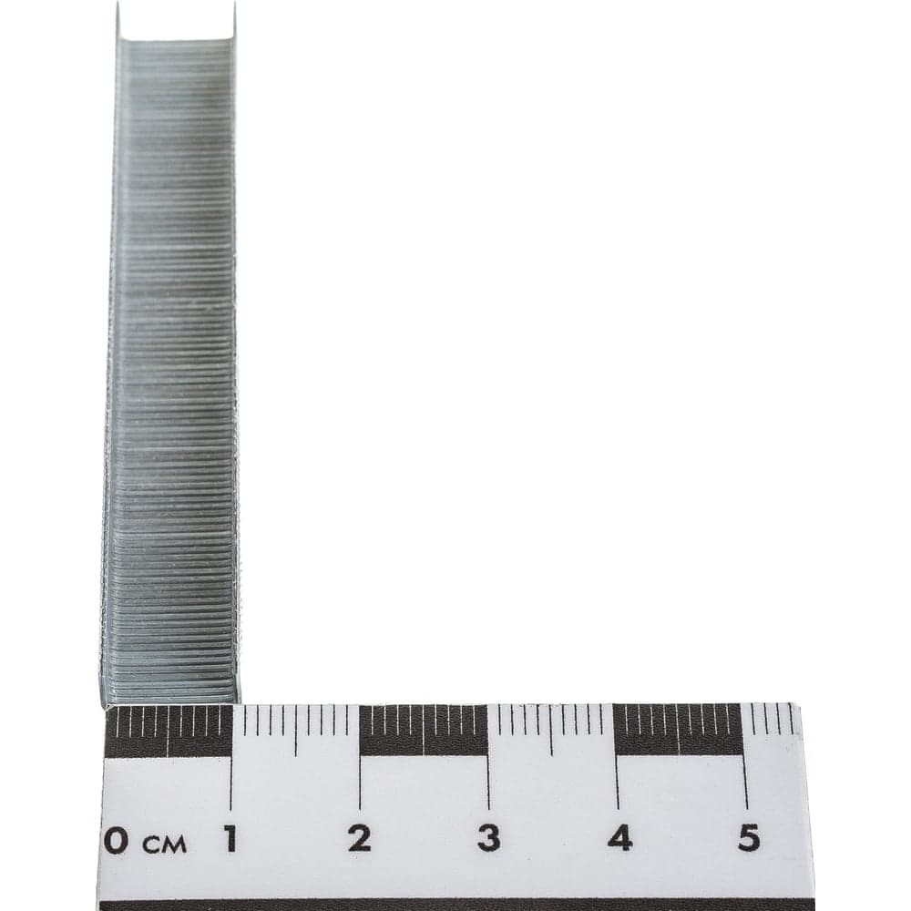 Скобы для мебельного степлера Gigant тип 53 оцинк, 6x0,7 мм, 1000 шт. GSMS-2 — фото 4