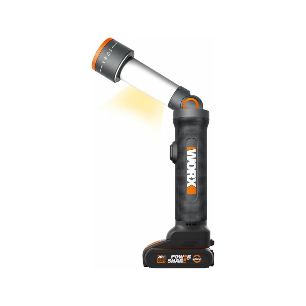 Аккумуляторный фонарь WORX 20В, без АКБ и ЗУ WX027.9 — фото 8