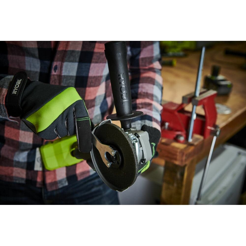 Углошлифмашина Ryobi ONE+ RAG18115-0 5133005402 — фото 10