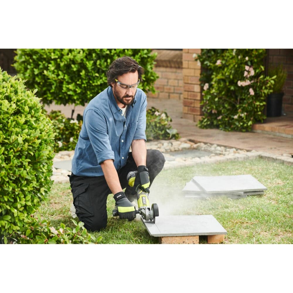 Углошлифмашина Ryobi ONE+ RAG18125-0 5133005403 — фото 9