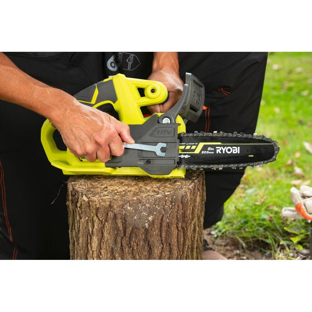 Цепная пила Ryobi ONE+ 18В RY18CS20A-125 5133005415 — фото 8