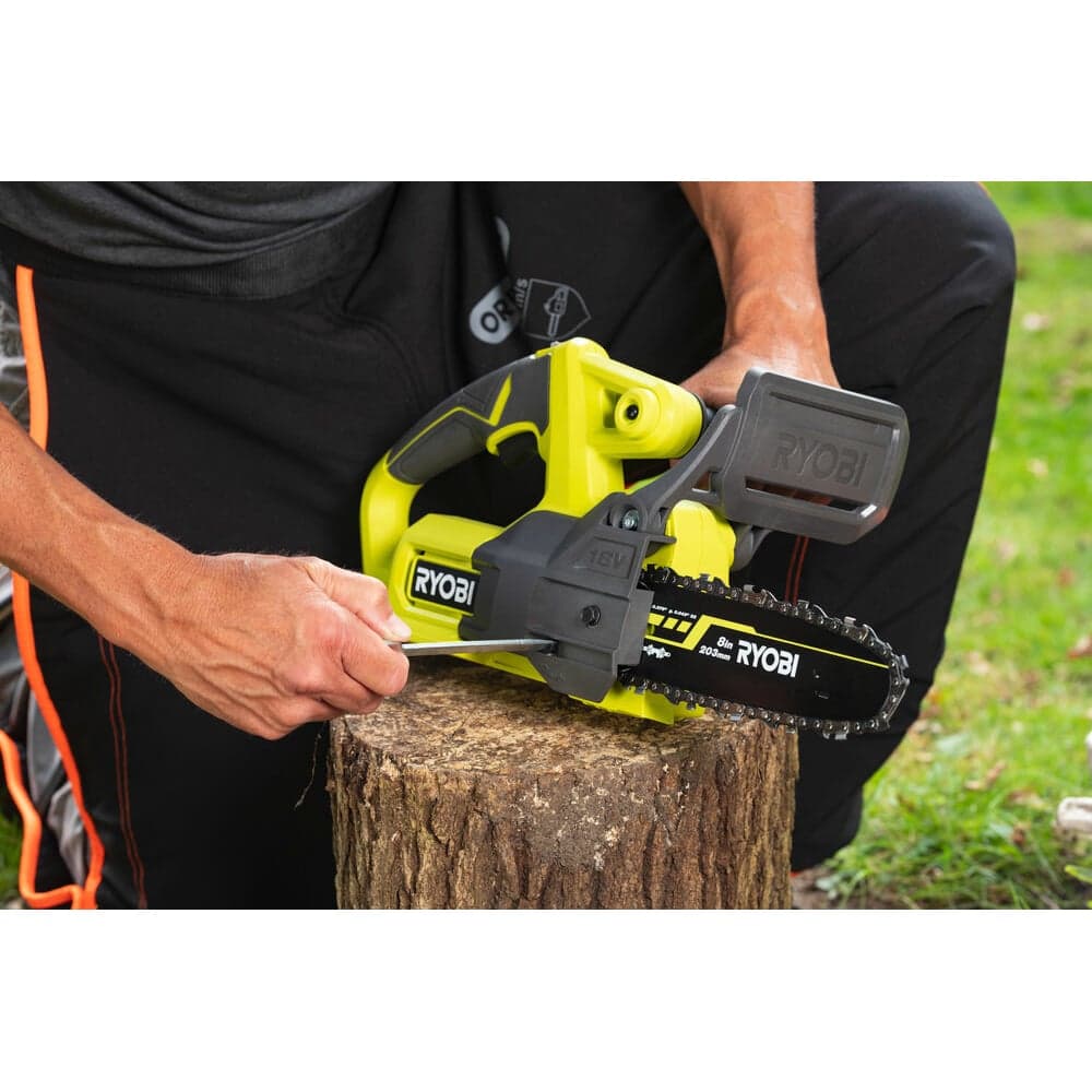 Цепная пила Ryobi ONE+ 18В RY18CS20A-125 5133005415 — фото 9