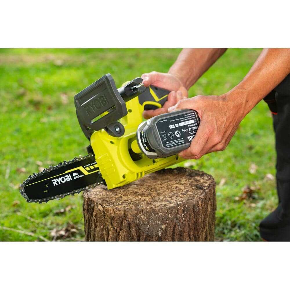 Цепная пила Ryobi ONE+ RY18CS20A-0 5133005414 — фото 11
