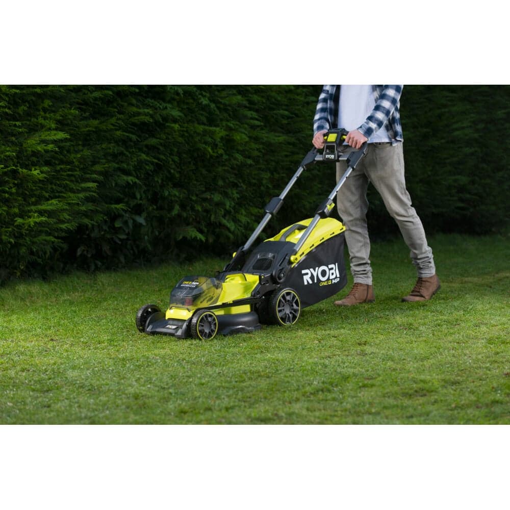 Бесщеточная газонокосилка Ryobi ONE+ RY18LMX40B-0 5133005479 — фото 8