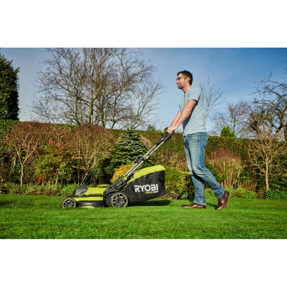 Бесщеточная газонокосилка Ryobi ONE+ RY18LMX40B-0 5133005479 — фото 15