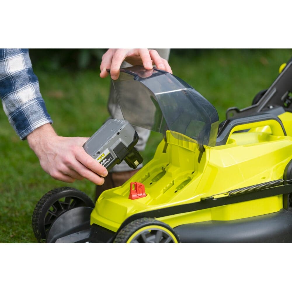 Бесщеточная газонокосилка Ryobi ONE+ 18В RY18LMX40B-240 5133005481 — фото 2