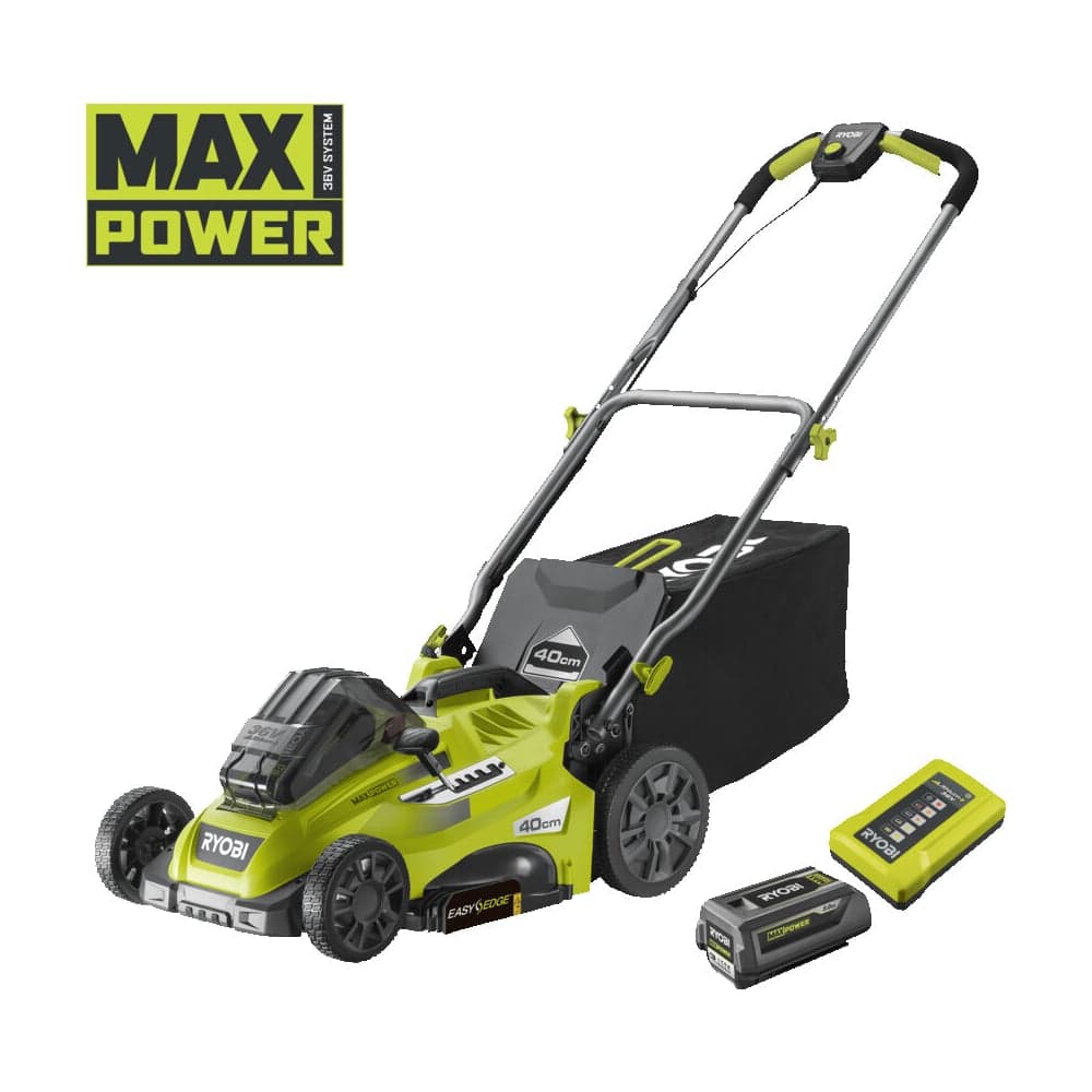 Бесщеточная газонокосилка Ryobi MAX POWER 36В RLM36x41H50G 5133005462 — фото 3