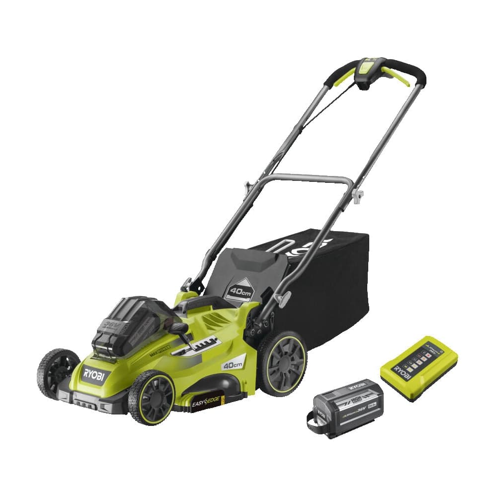 Бесщеточная газонокосилка Ryobi MAX POWER 36В RLM36x41H60PG 5133005544 — фото 1
