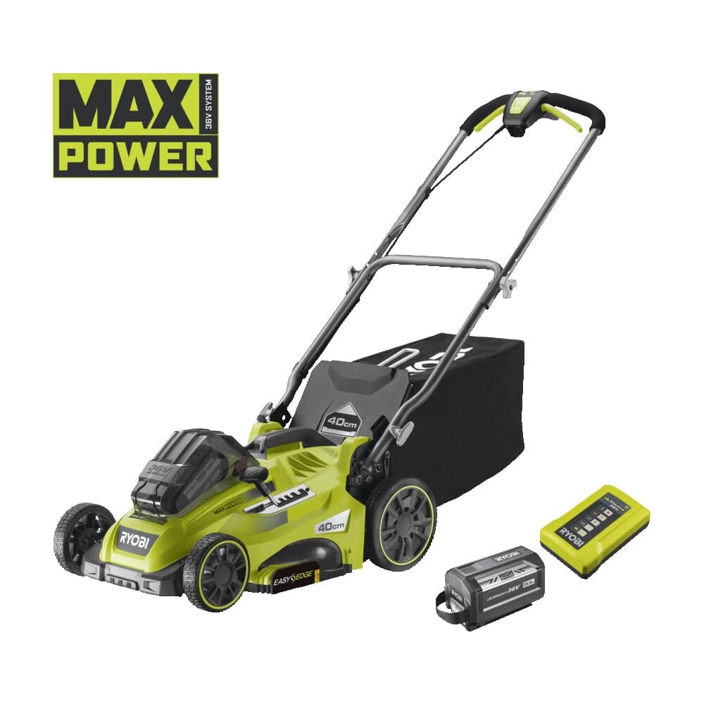 Бесщеточная газонокосилка Ryobi MAX POWER 36В RLM36x41H60PG 5133005544 — фото 2