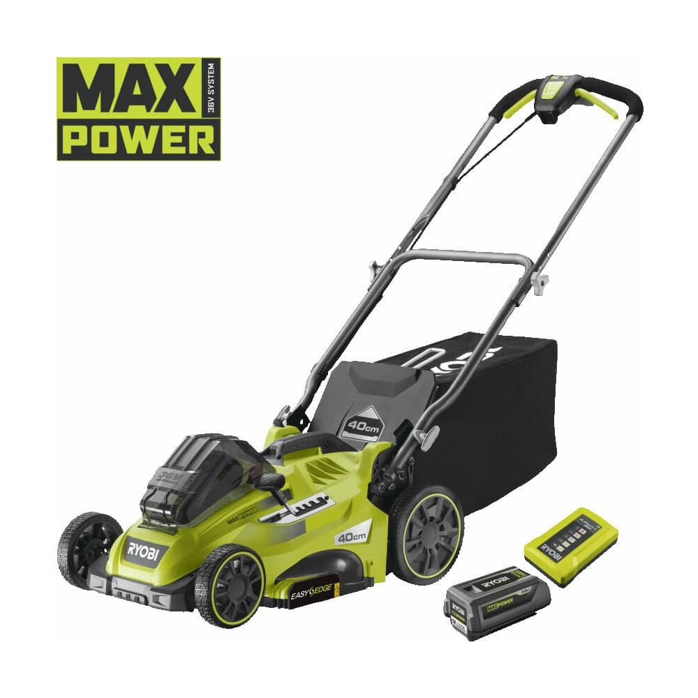 Бесщеточная газонокосилка Ryobi MAX POWER 36В RLM36x41H50PG 5133005543 — фото 4