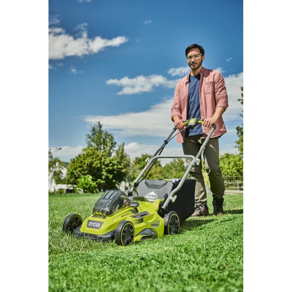 Бесщеточная газонокосилка Ryobi MAX POWER 36В RLM36x41H50PG 5133005543 — фото 5