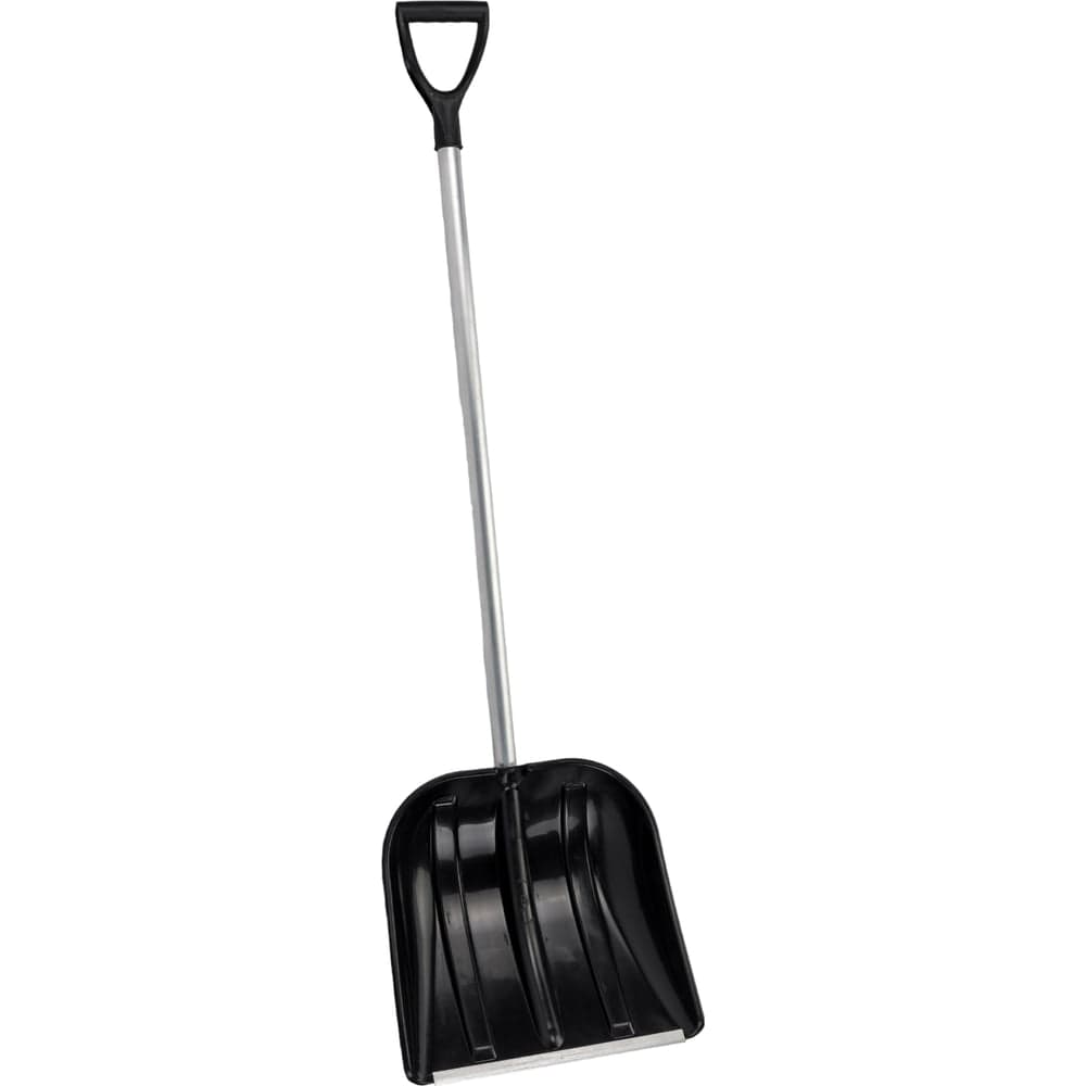 Пластмассовая лопата с алюминиевой планкой, алюминиевым черенком и V-образной ручкой Gigant IAG-002 — фото 1