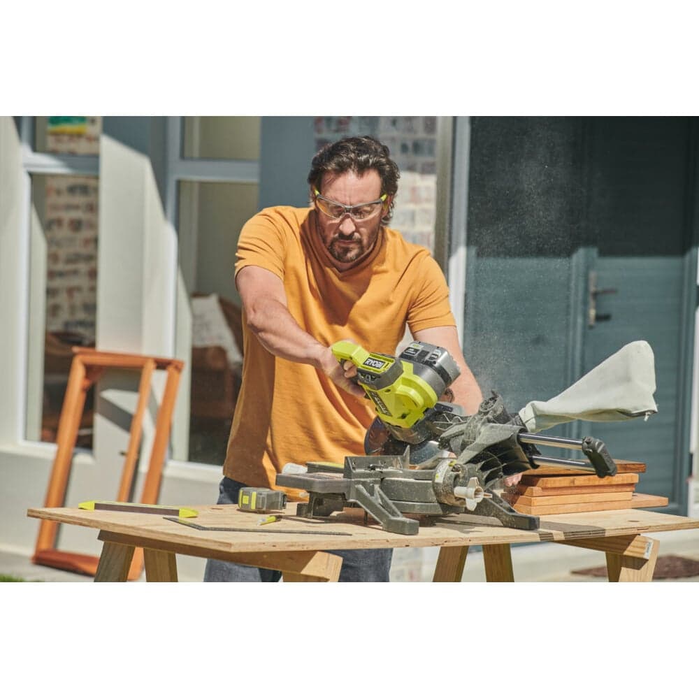 Торцовочная пила Ryobi 18В RMS18190-0 5133005502 — фото 3