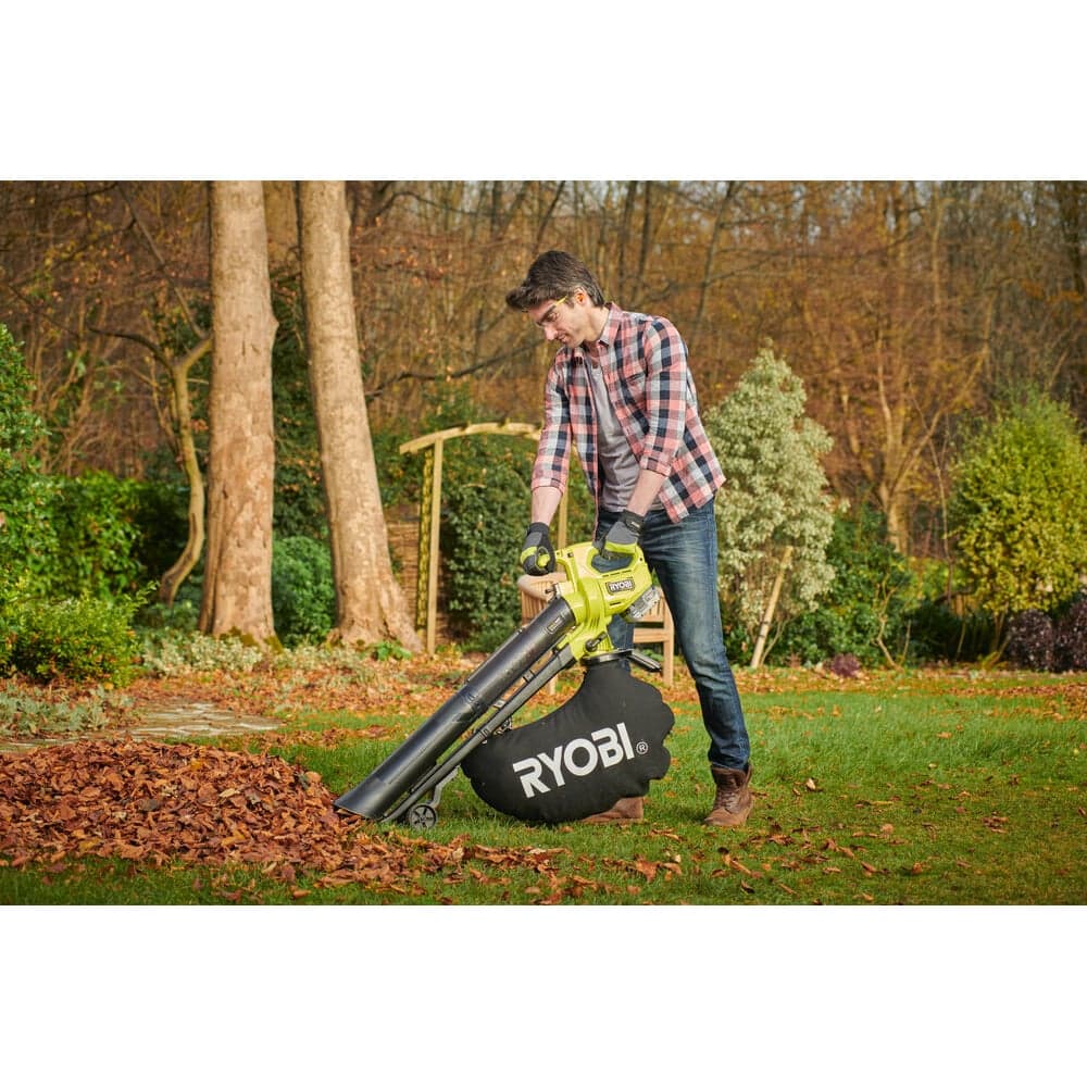 Бесщеточный садовый пылесос-воздуходувка Ryobi ONE+ 18В RY18BVXA-0 5133005546 — фото 7