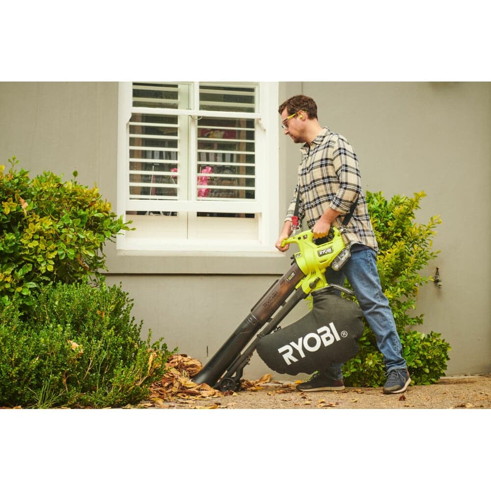 Бесщеточный садовый пылесос-воздуходувка Ryobi ONE+ 18В RY18BVXA-0 5133005546 — фото 8