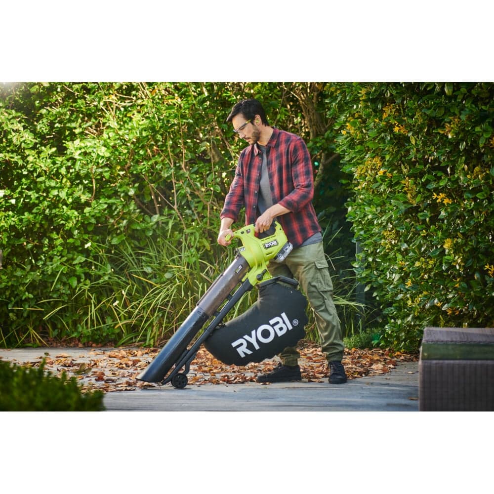 Бесщеточный садовый пылесос-воздуходувка Ryobi ONE+ 18В RY18BVXA-0 5133005546 — фото 9