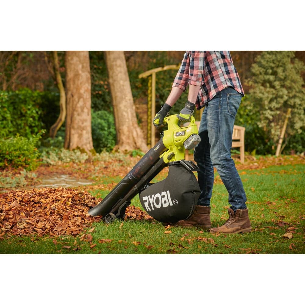 Бесщеточный садовый пылесос-воздуходувка Ryobi ONE+ 18В RY18BVXA-0 5133005546 — фото 10
