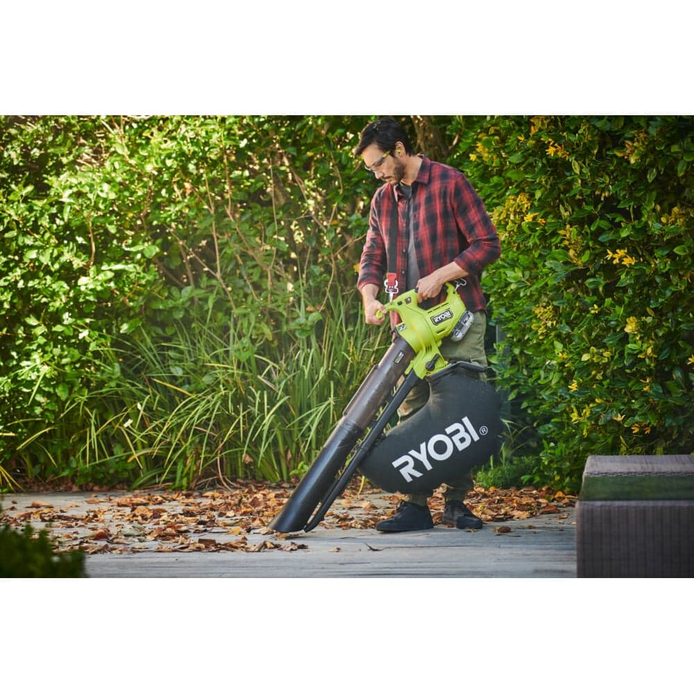 Бесщеточный садовый пылесос-воздуходувка Ryobi ONE+ 18В RY18BVXA-0 5133005546 — фото 11