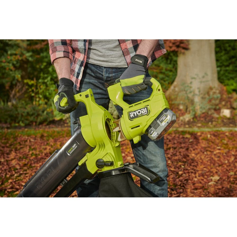 Бесщеточный садовый пылесос-воздуходувка Ryobi ONE+ 18В RY18BVXA-150 5133005666 — фото 2
