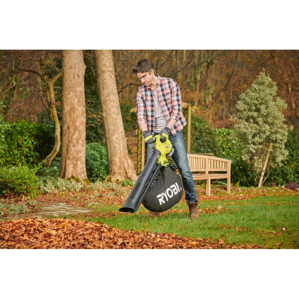 Бесщеточный садовый пылесос-воздуходувка Ryobi ONE+ 18В RY18BVXA-150 5133005666 — фото 5