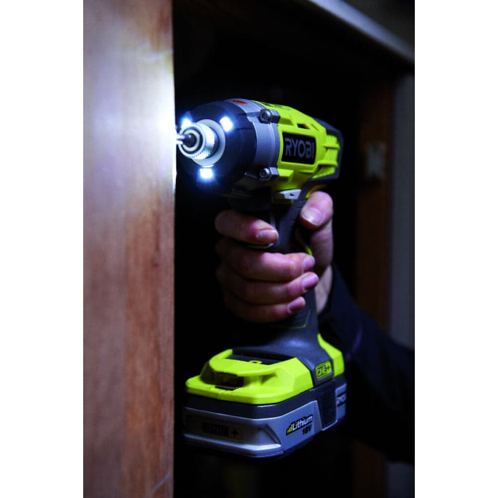 Аккумуляторный винтоверт Ryobi ONE+ RID1801M 5133001168 — фото 17
