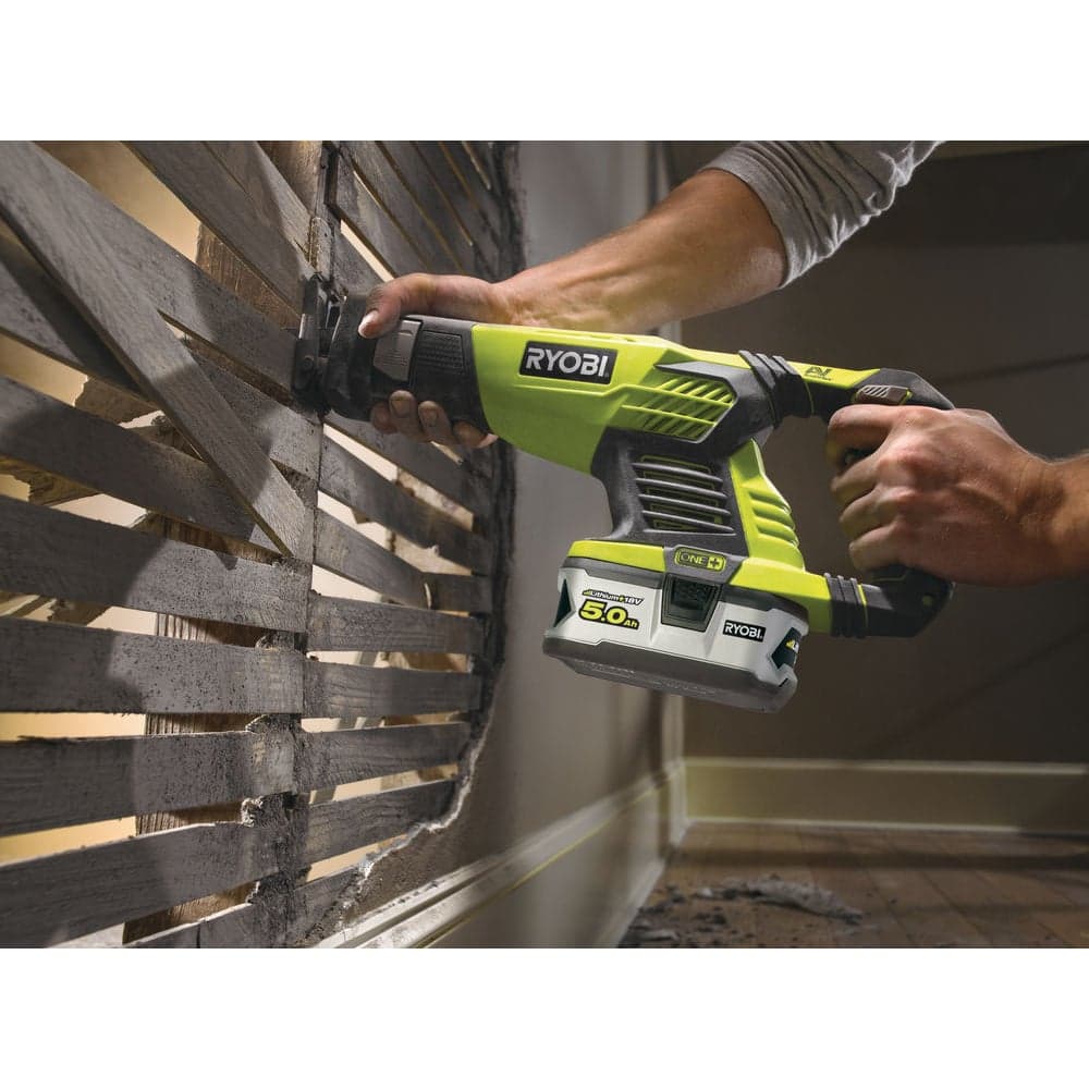 Аккумуляторная сабельная пила Ryobi ONE+ RRS1801M 5133001162 — фото 24