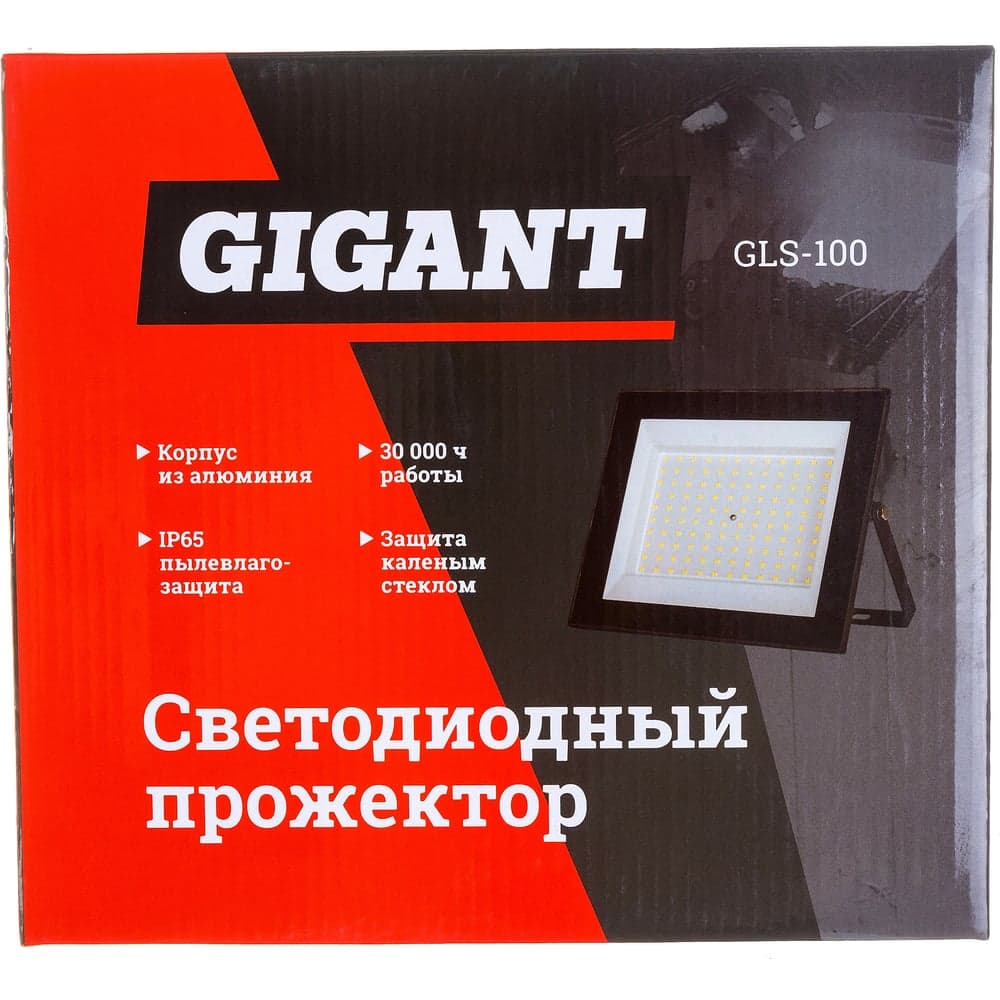 Светодиодный прожектор Gigant 100W 6400К 220V GLS-100 — фото 7