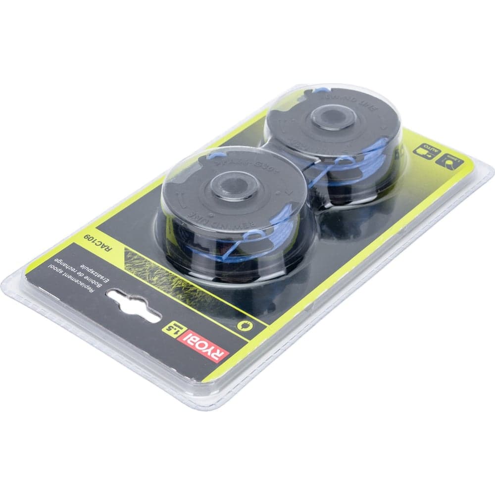 Шпуля с леской 2 шт. (1.5 мм) для триммеров RLT5030S Ryobi 2002645(RAC109) 5132002645 — фото 4