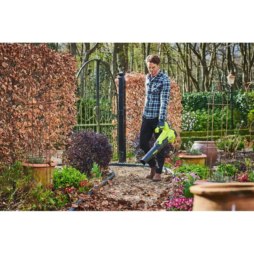 Бесщеточная воздуходувка Ryobi ONE+ 18В RY18BLXC-140 5133005357 — фото 9