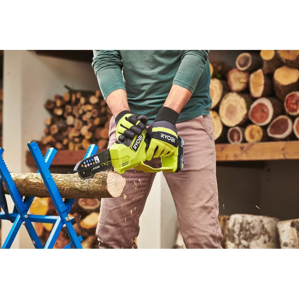 Бесщеточная цепная пила Ryobi ONE+ 18В RY18PSX15A-0 15 см 5133005779 — фото 9