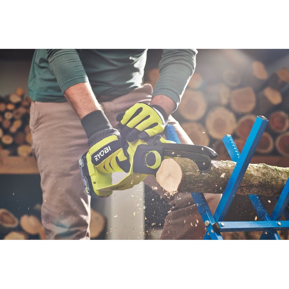 Бесщеточная цепная пила Ryobi ONE+ 18В RY18PSX15A-0 15 см 5133005779 — фото 11