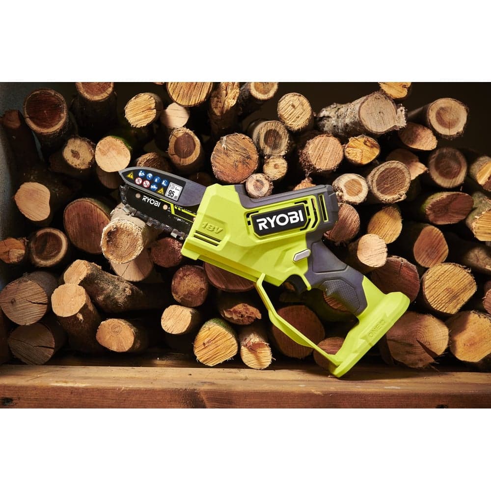 Бесщеточная цепная пила Ryobi ONE+ 18В RY18PSX10A-0 10 см 5133005433 — фото 3
