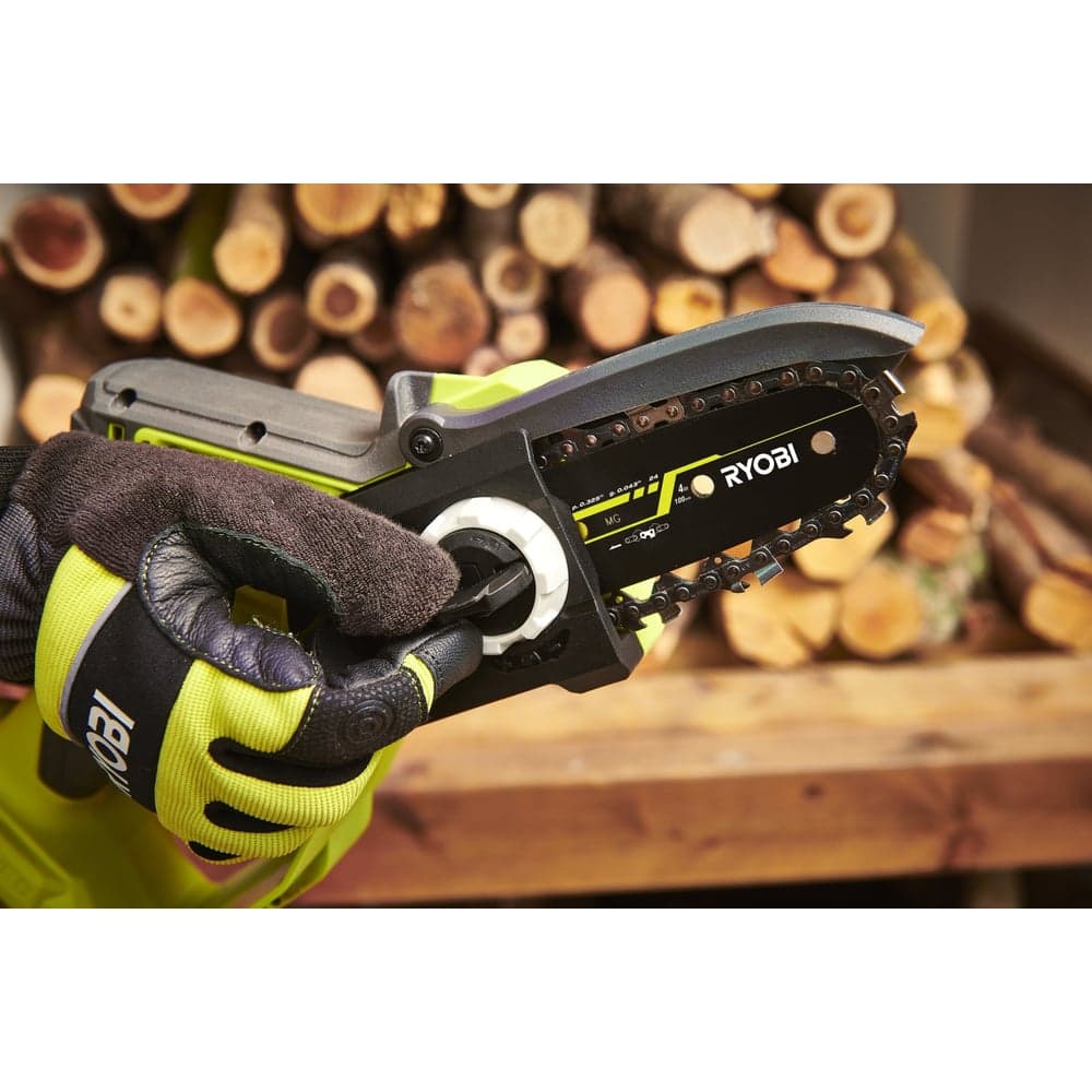 Бесщеточная цепная пила Ryobi ONE+ 18В RY18PSX10A-0 10 см 5133005433 — фото 6