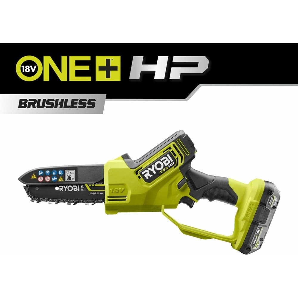 Бесщеточная цепная пила Ryobi ONE+ 18В RY18PSX15A-120 15 см 5133005780 — фото 3