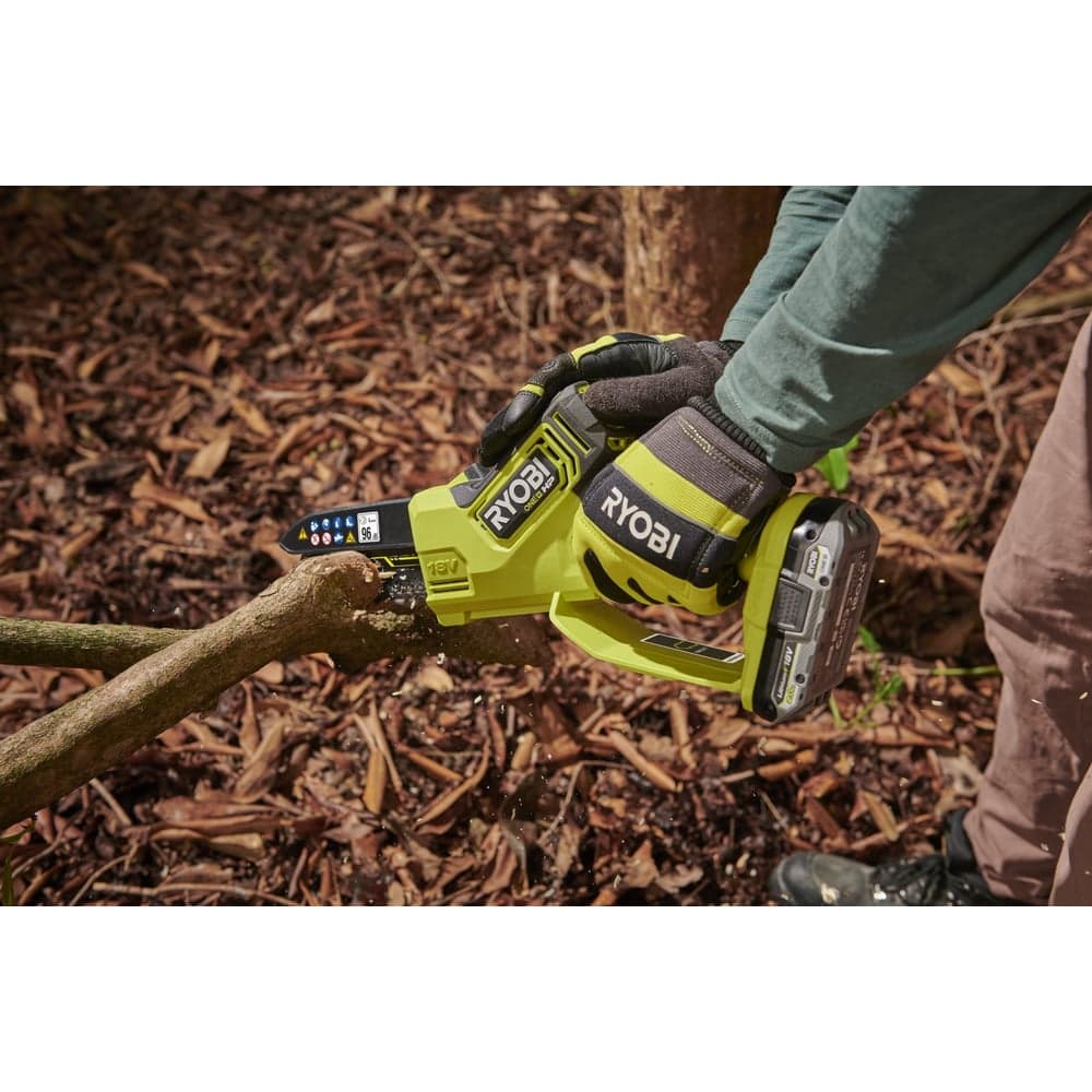 Бесщеточная цепная пила Ryobi ONE+ 18В RY18PSX15A-120 15 см 5133005780 — фото 7