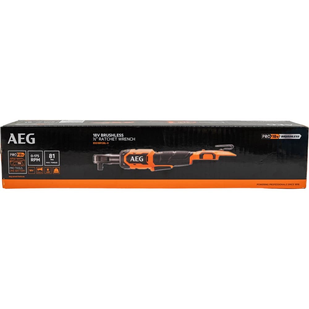 Трещотка бесщеточная AEG BSS18R12BL-0 1/2", 18В 4935480973 — фото 3