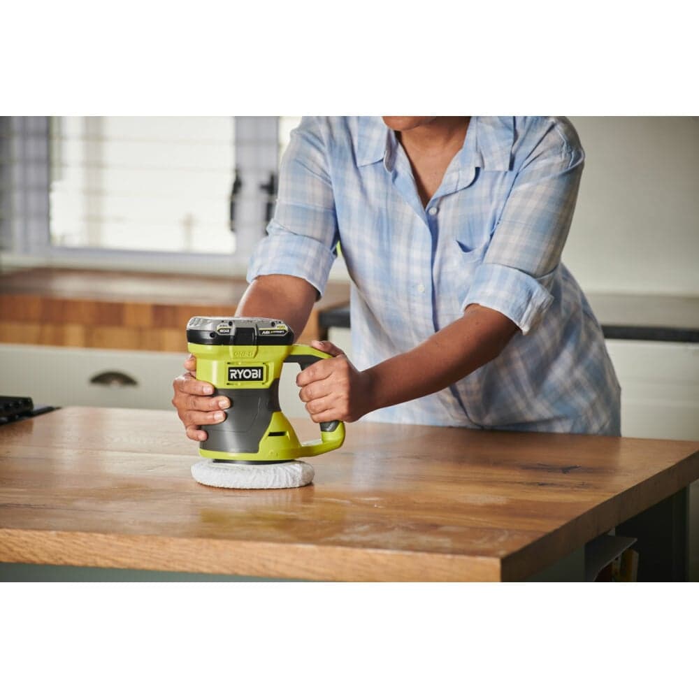 Полировальная машина Ryobi ONE+ RBP18150-0 150 мм, 18В 5133005617 — фото 3