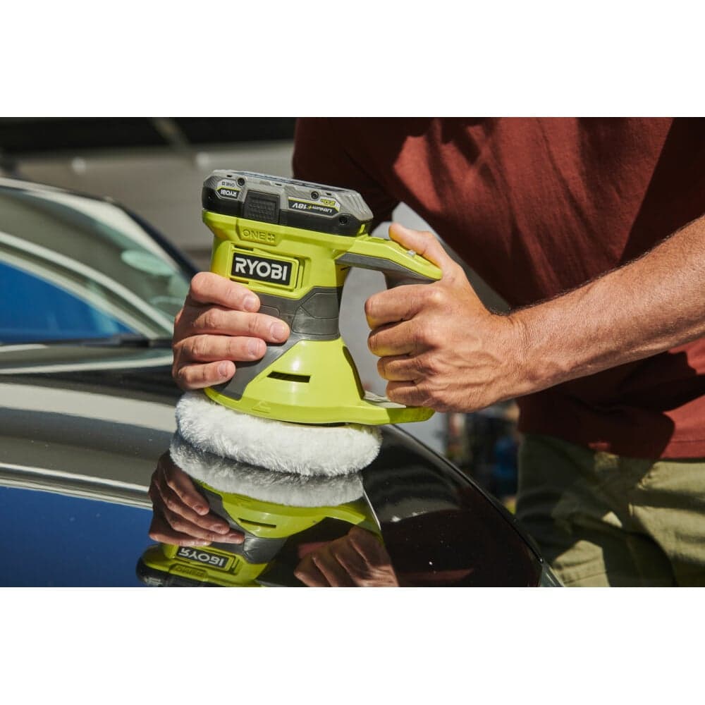Полировальная машина Ryobi ONE+ RBP18150-0 150 мм, 18В 5133005617 — фото 9