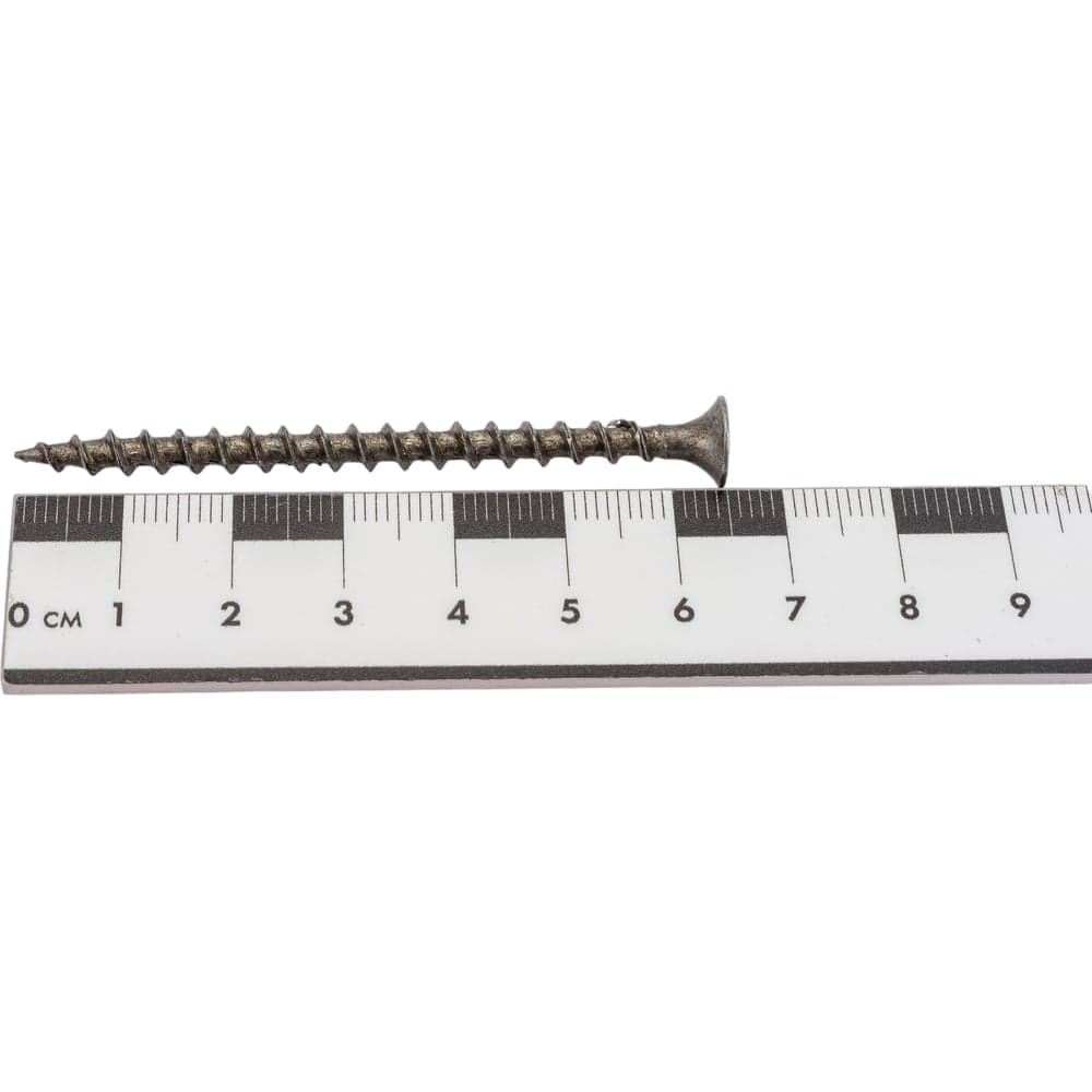 Саморезы Gigant 4,2x65, потайная головка, крупный шаг, оксидированный, 1 кг (примерно 217 шт) 123533 — фото 5