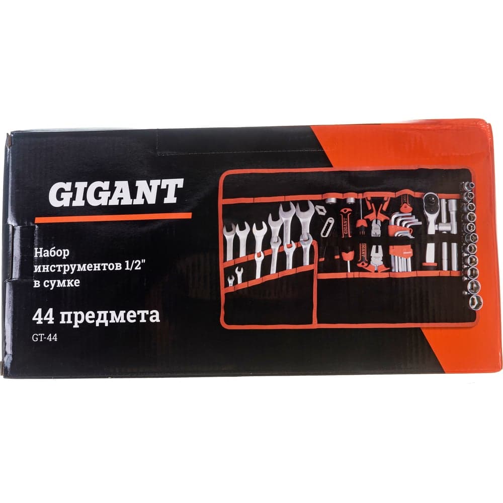 Набор инструментов Gigant 1/2", в сумке, 44 предмета, Сталь Cr-V, GT-44 — фото 39
