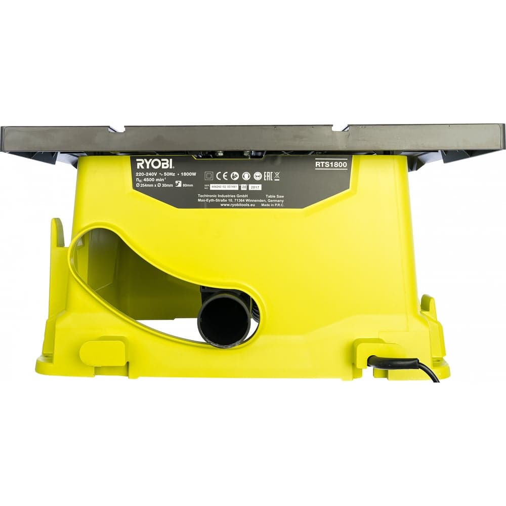 Распиловочный станок без станины Ryobi RTS1800-G 5133002021 — фото 3